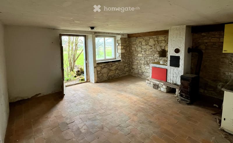 Charmante ancienne ferme à Bure (JU), terrain de 1520 m2 (4)