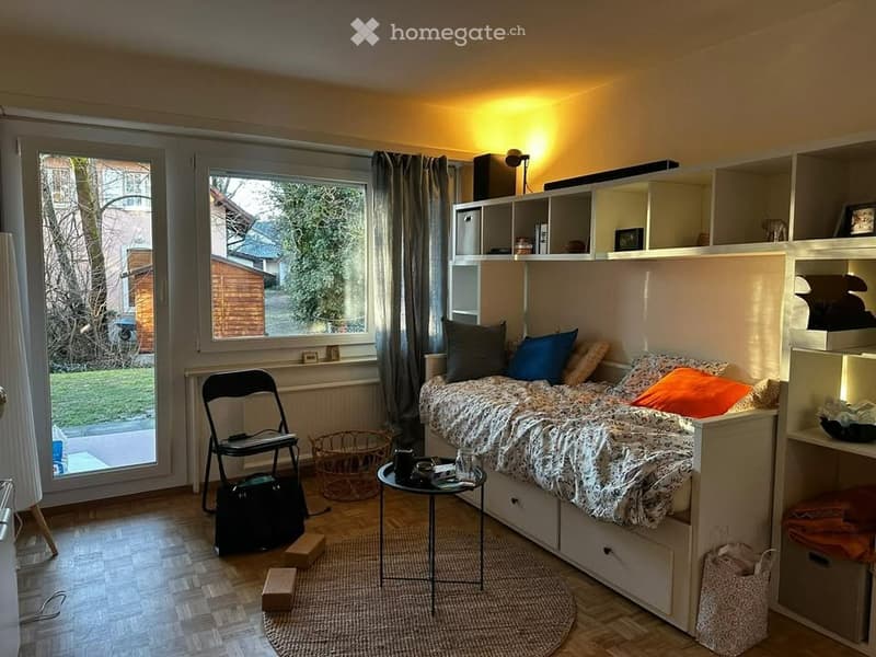 Superbe studio + terrasse a 5 min à pied de la gare de Cully (2)