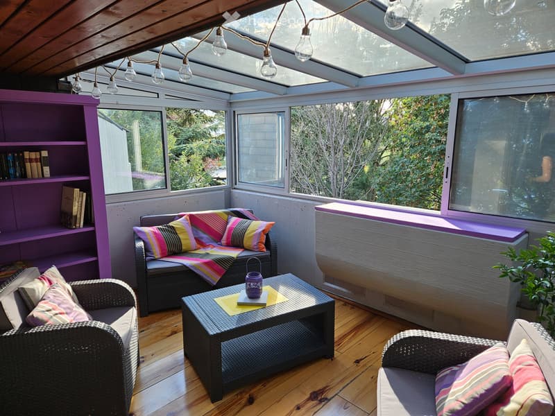 Appartement à Sion meublé de 75m2 avec Veranda et Mezzanine (5)