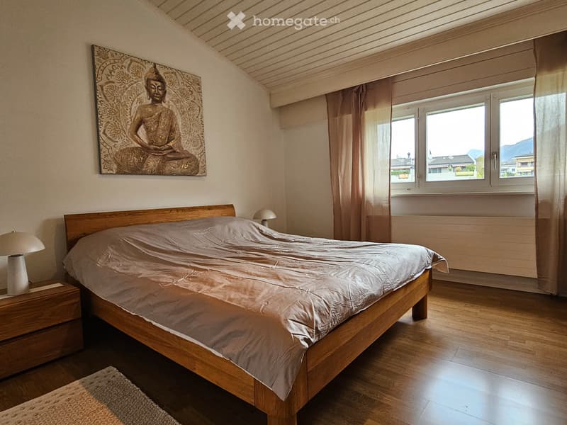 Appartement à Sion meublé de 75m2 avec Veranda et Mezzanine (2)