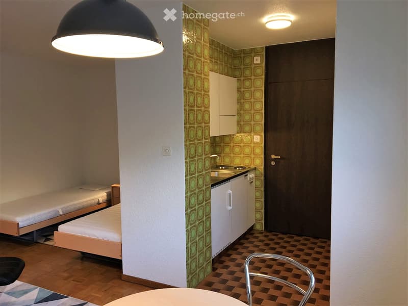 Sierre, studio meublé à louer (4)