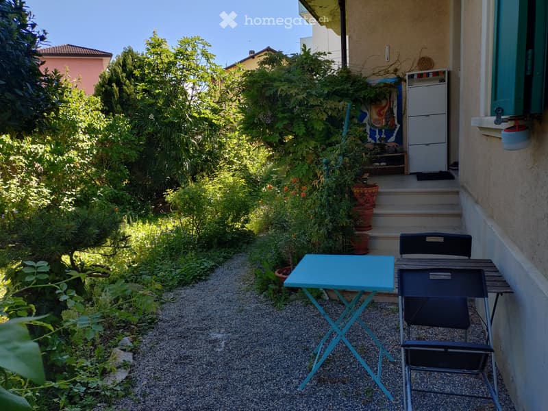 Bel appartement avec jardin et cheminée (5)