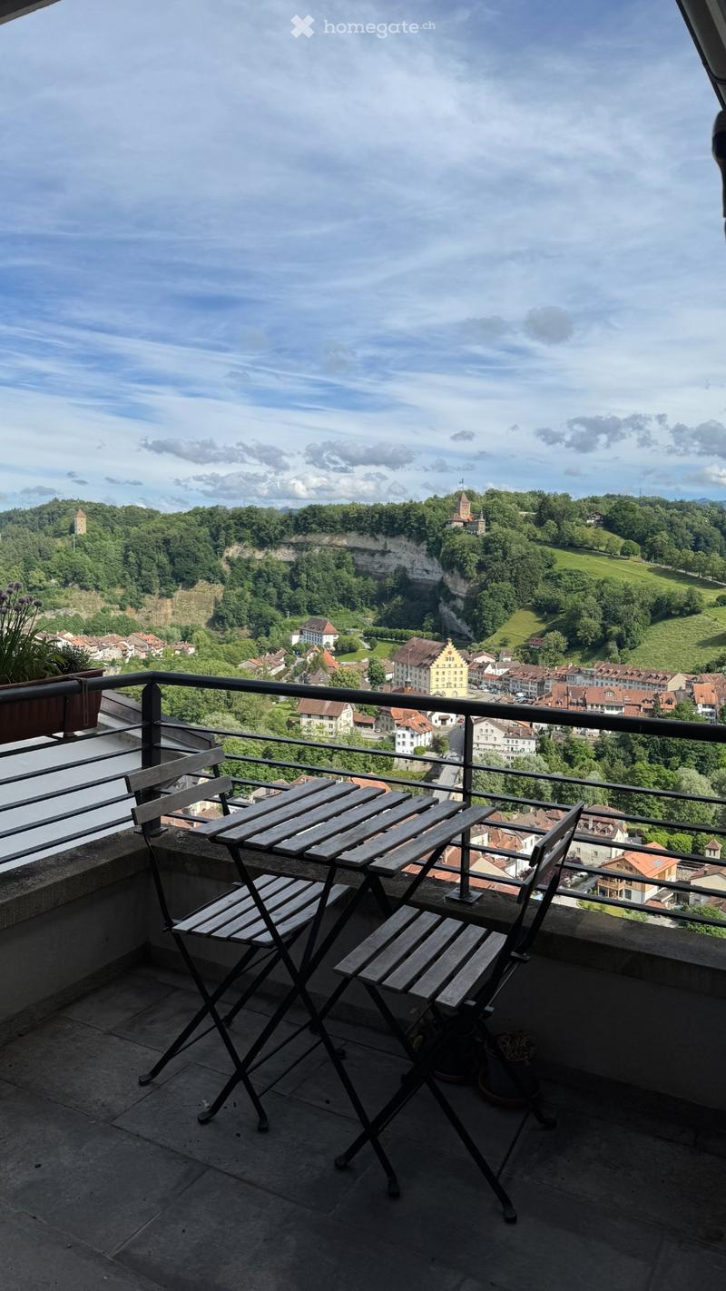 Ab sofort schöne 3-Zimmer-Wohnung im Herzen von Fribourg (2)