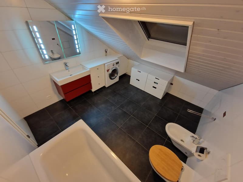 Splendide Duplex 4.5p, (120m2) + vue + 2*parking (4)