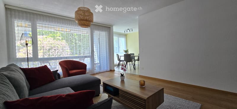 Renovierte 3.5-Zimmer-Wohnung im Hochparterre in Erlach (2)