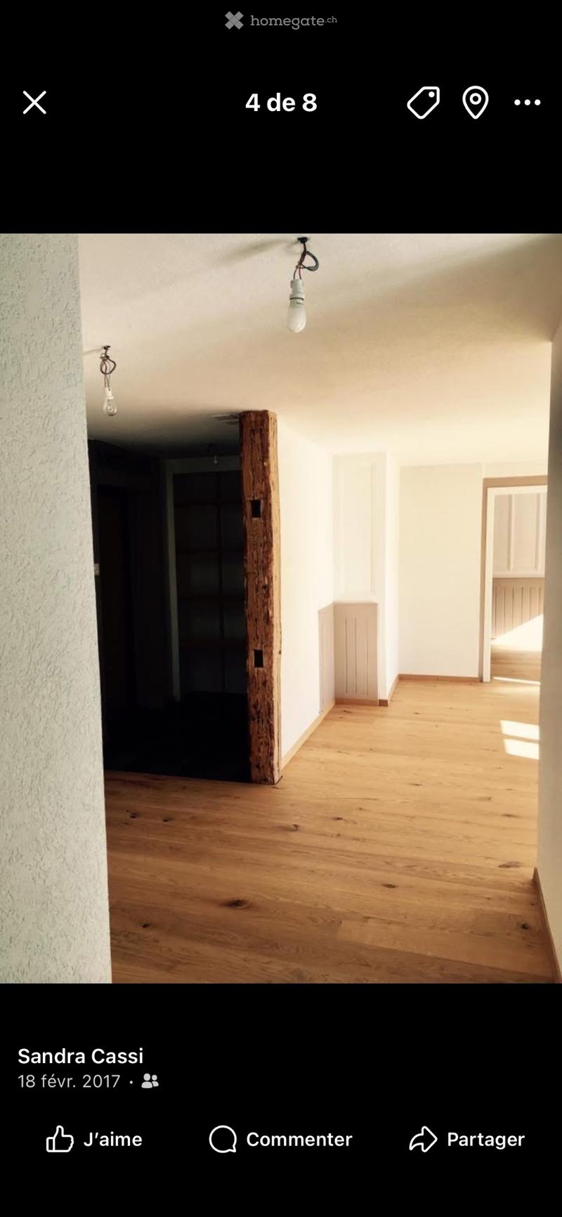 À louer dans maison familiale, 2 1/2 pces (5)
