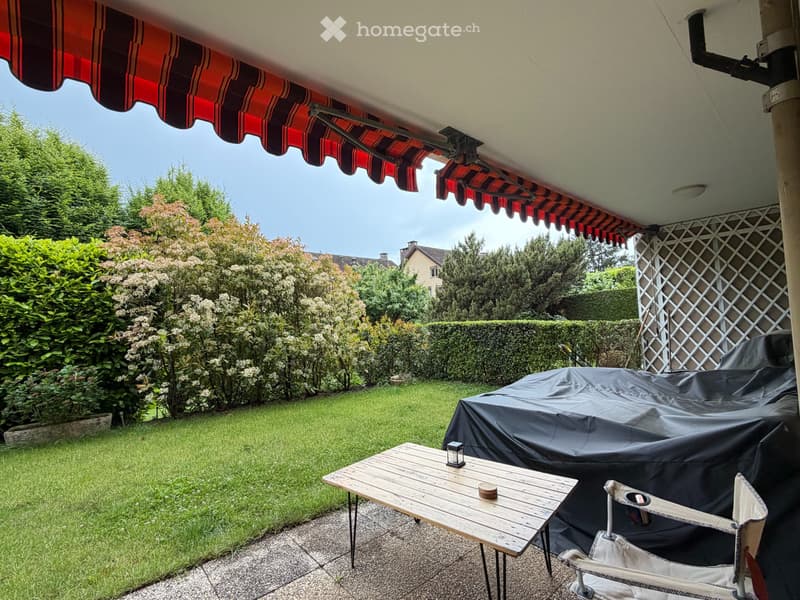 Appartement à Pully avec grande terrasse et jardin (5)