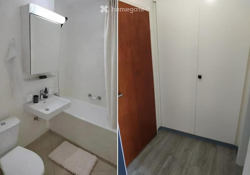 STUDIO 33.5m² + BALCON 11m² - CLARENS,VUE ALPES & APERÇU LAC (3)