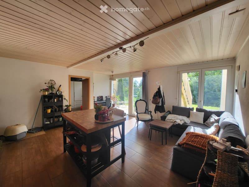 Appartement T2 avec jardin à Belmont-sur-Lausanne (2)