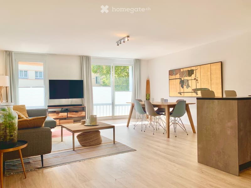 Appartement central 3.5 pièces, cour intérieure 40m2 (2)
