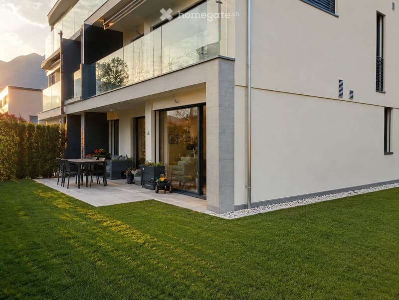 Moderno 4.5 locali con giardino privato a Gordolacostr 2022 (3)