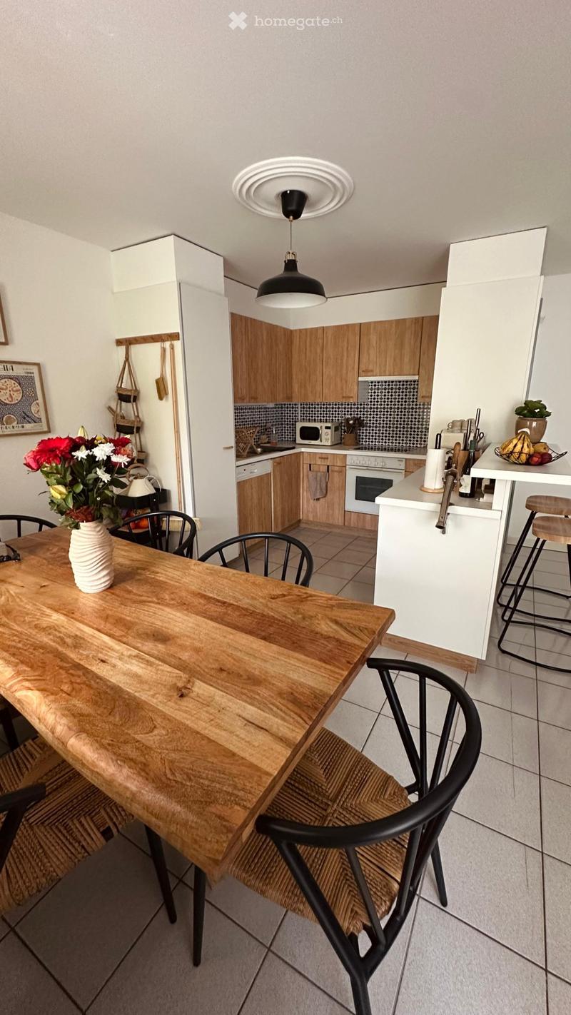 SOUS-LOCATION : 3,5 pièces meublé avec terrasse et jardin (2)