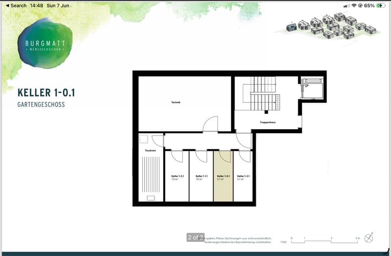 Erstvermietung 1.5-Zimmerwohnung mit Garten (5)