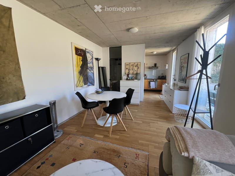 Studio meublé avec bouée privée au bord du lac de Morat (5)