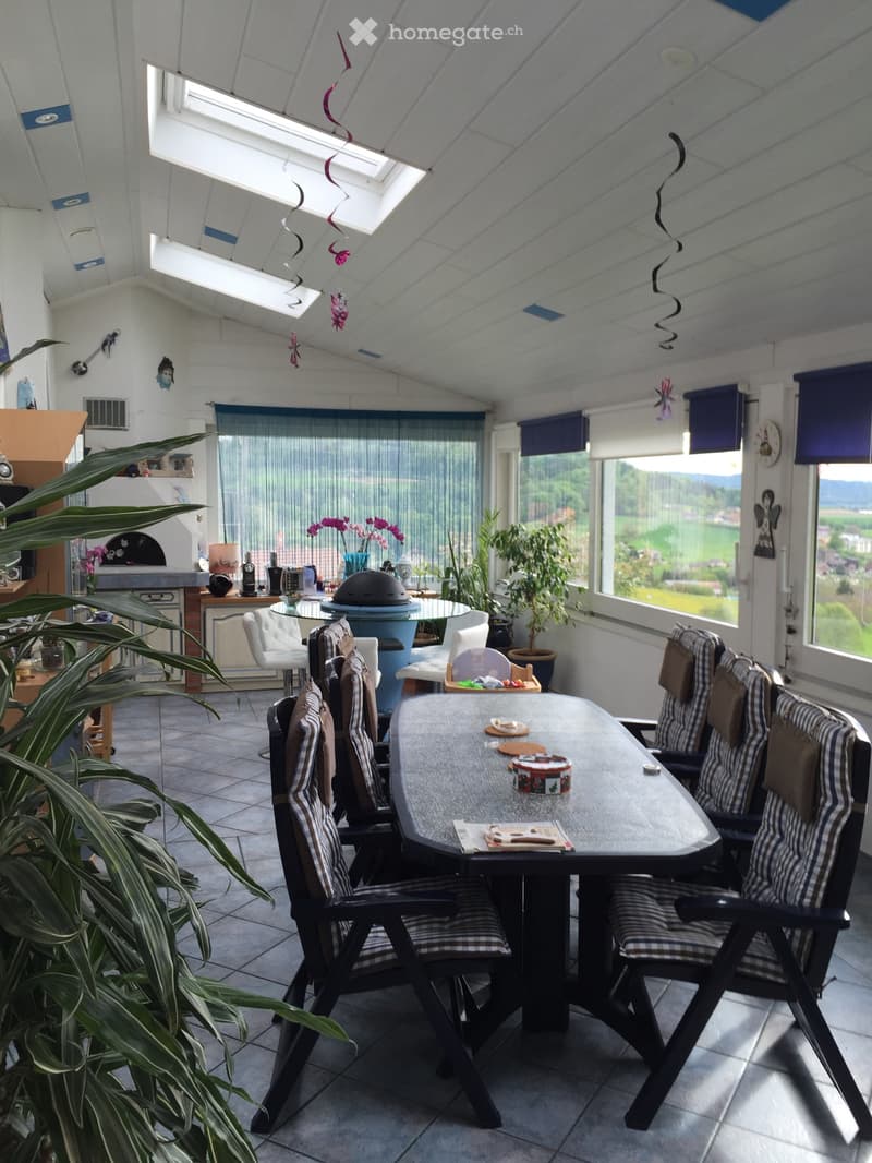 Grand appartement Duplex 7,5 pces_4 places de parc_jardin (2)