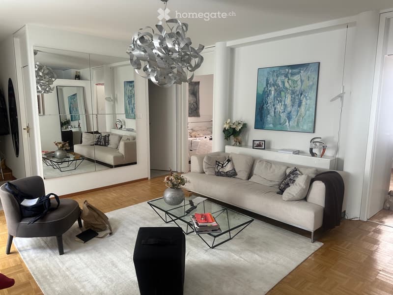 Lausanne Centre Appartement meublé prêt à vivre, 70m2 (1)