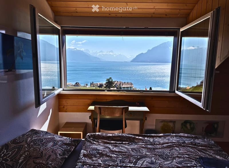 Colocation chambre duplex avec vue LAC, confort, RIVAZ, TOP (1)