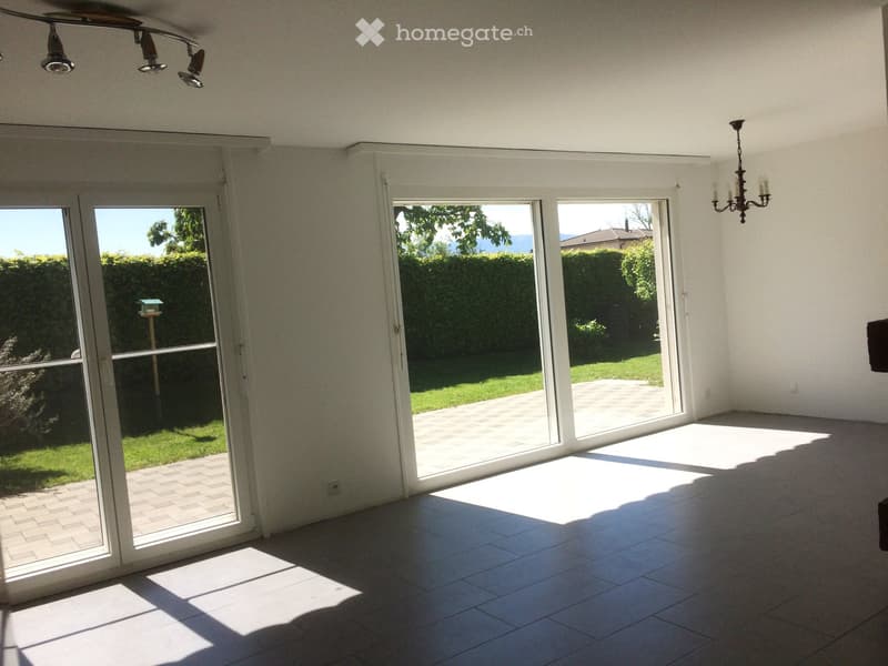 A louer appartement 3.5 pcs avec Jardin à Portalban (5)