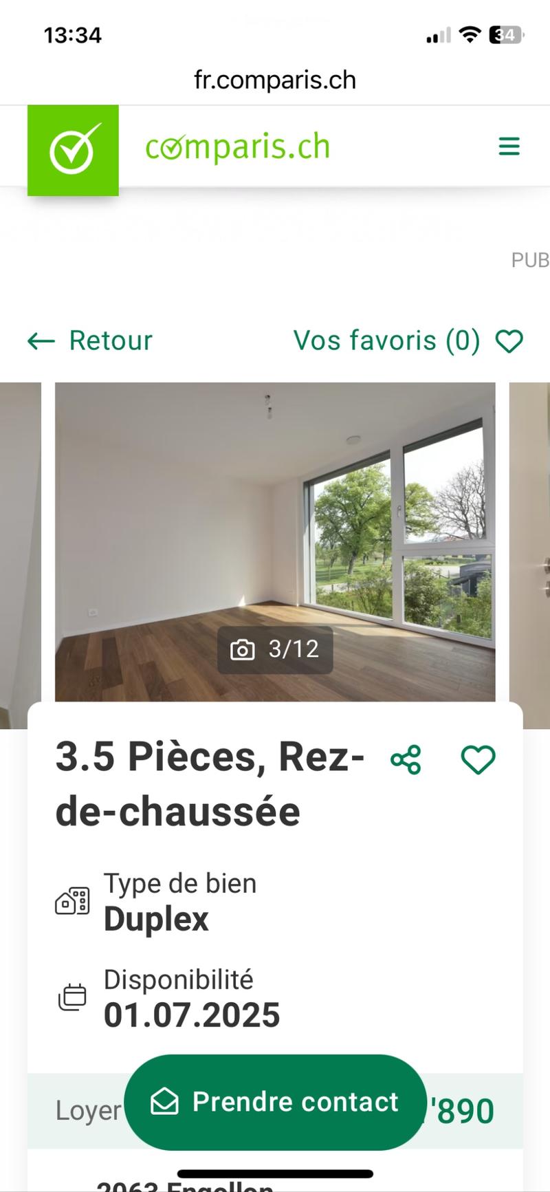 Magnifique duplex de 3 1/2 (2)