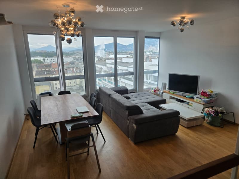 Magnifique duplex de 92 m² Vue panoramique sur le Jet d'Eau (1)
