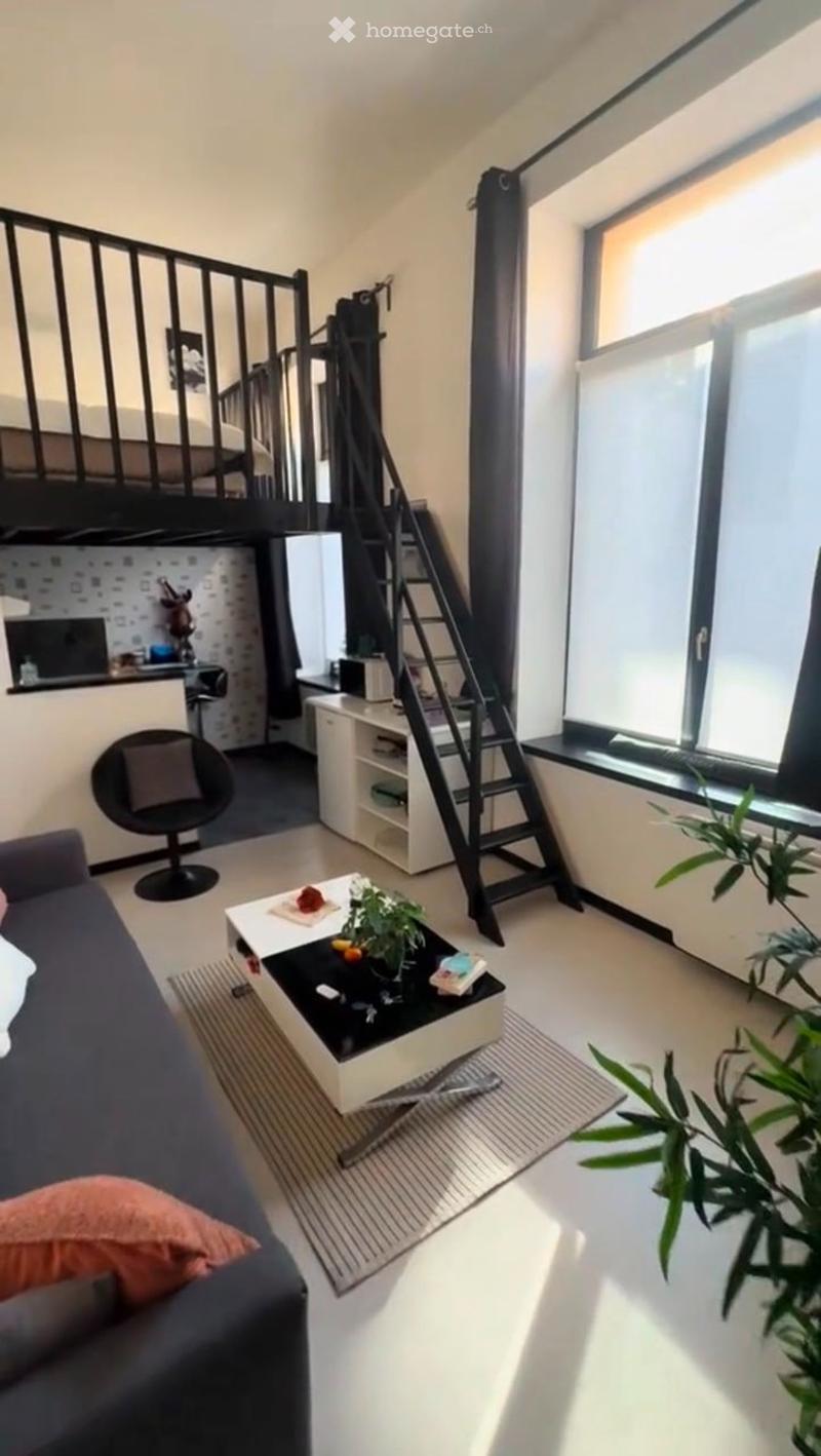 STUDIO DUPLEX MEUBLÉ À LOUER OERLIKON (8050 ZURICH) (1)