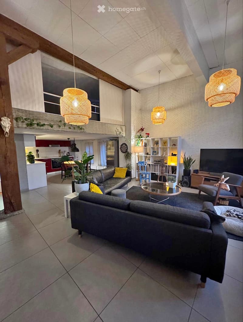 Magnifique loft duplex 4.5 pièces 150 m² Moudon (4)