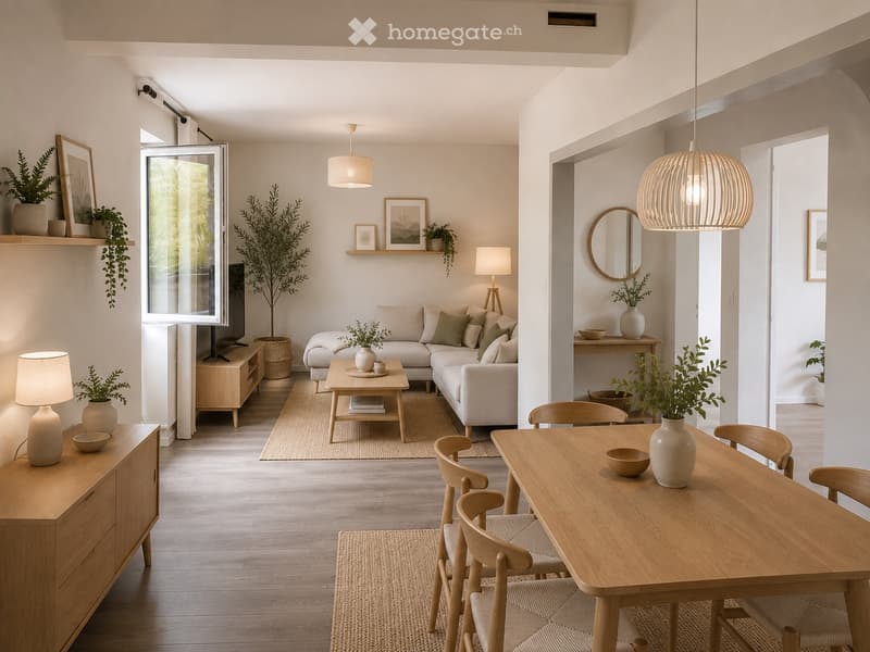 Appartement à louer dans une villa de deux appartements (5)