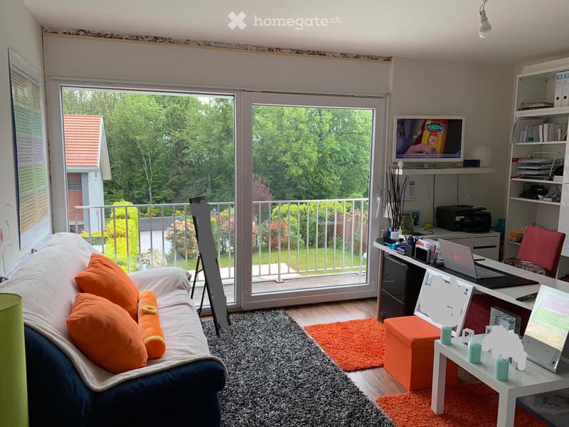Chambre meublée jardin et piscine à Rolle (5)