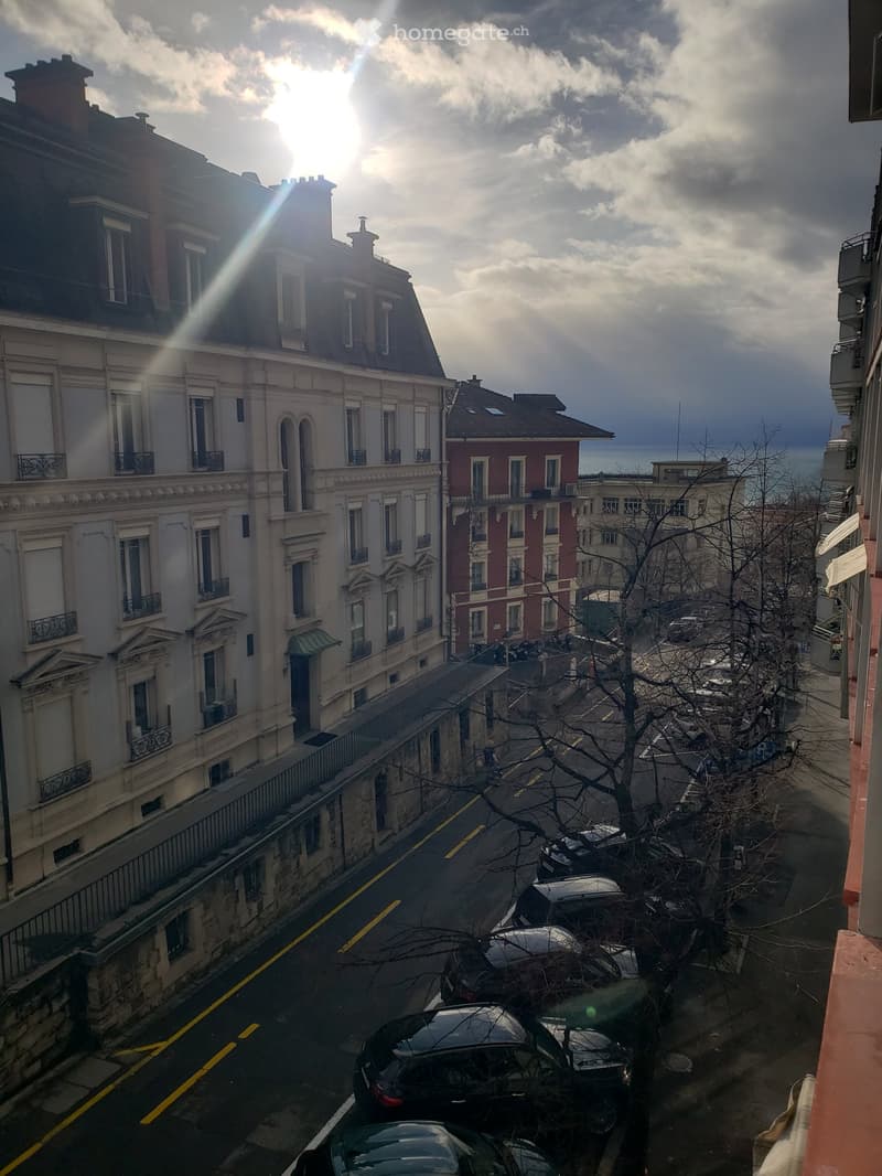 Spacieux 1.5pièce traversant avec balcon(Sous-Location 1007) (2)
