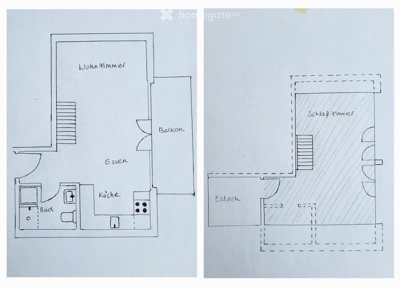 Zu vermieten: Schöne 2.5-Zimmer Duplex-Wohnung (5)