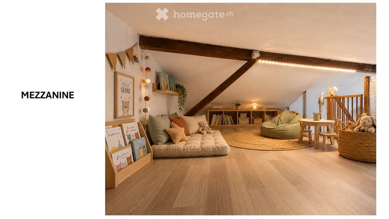 Appartement de 4.5 pièce rénovée, à louer de suite. (4)