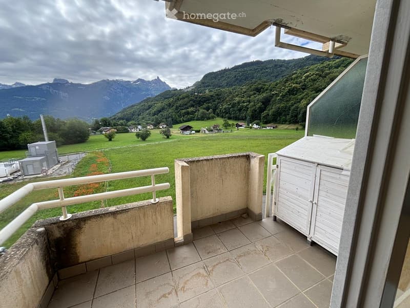 Charmant appartement de 1.5 pièces à Monthey (2)