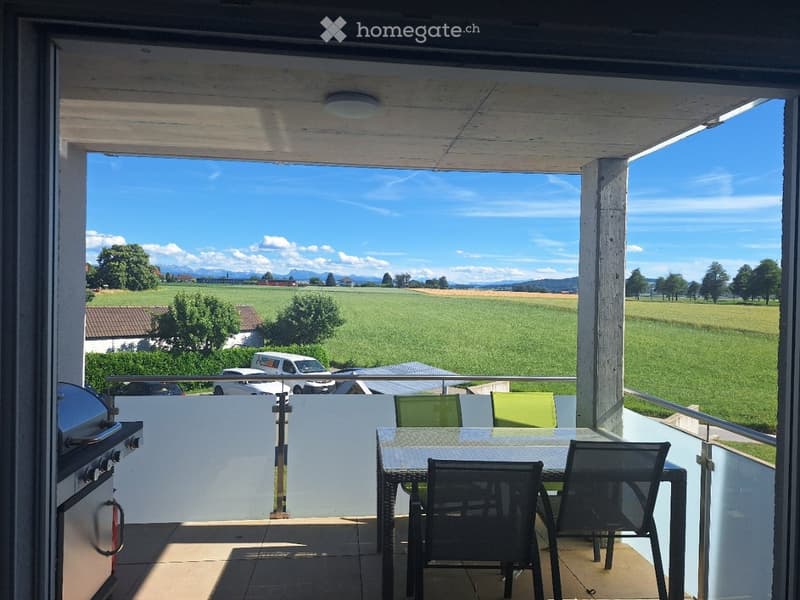 Appartement de 3.5 pièces avec balcon, 2 places de parcs (2)