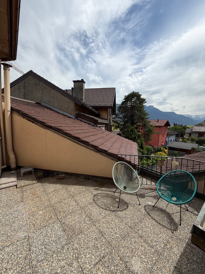 Appartement lumineux 3,5 pièces situé à Ardon (5)