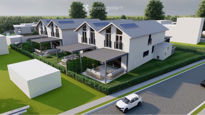 Villa mitoyenne contemporaine 4.5 pièces (2)