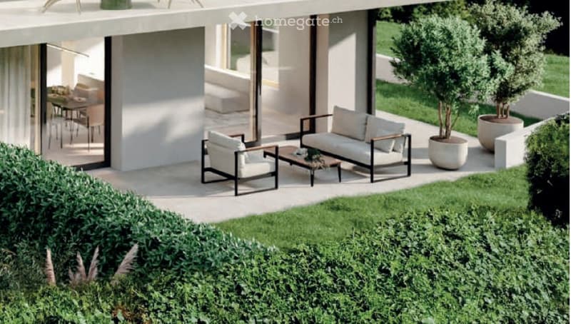 Appartement neuf à Lutry avec jardin et vue montagnes (3)