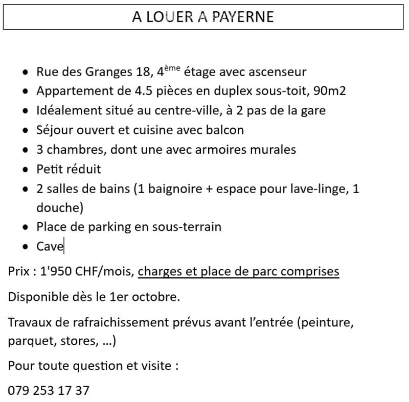 Appartement 4.5 pces en duplex sous-toit au centre-ville (5)