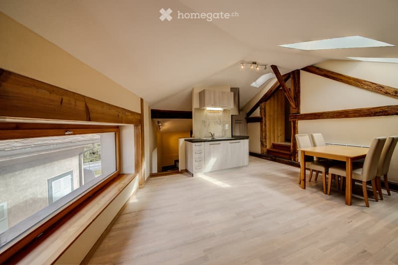 Superbe appartement 2 chambres dans le centre de Sembrancher (2)
