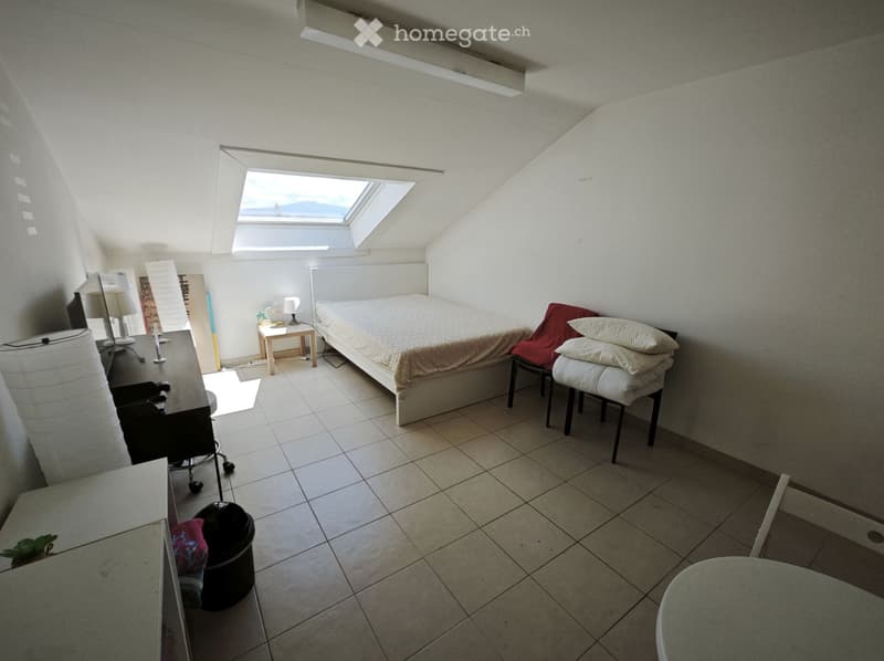 Chambre meublée à louer à 2 min de la Gare de Nyon (4)