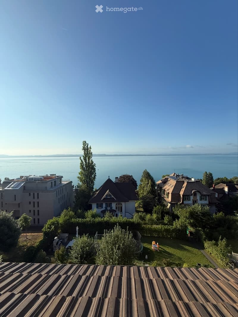Studio 1 pièce avec magnifique vue sur le lac Neuchâtel (2)