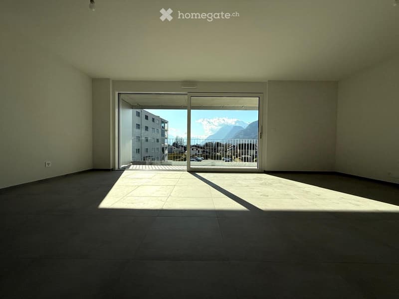 Conthey résidence de standing 3.5 pces + terrasse 41 m2 (9)