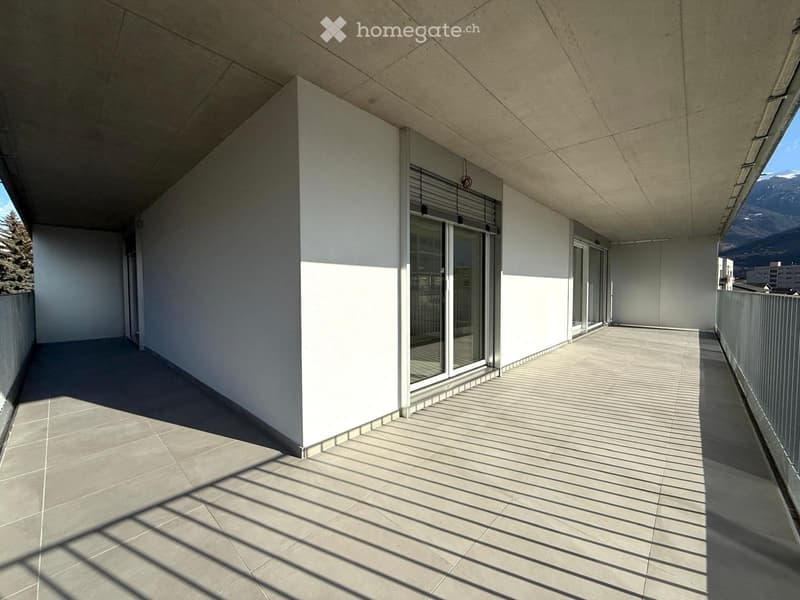 Conthey résidence de standing 3.5 pces + terrasse 41 m2 (7)