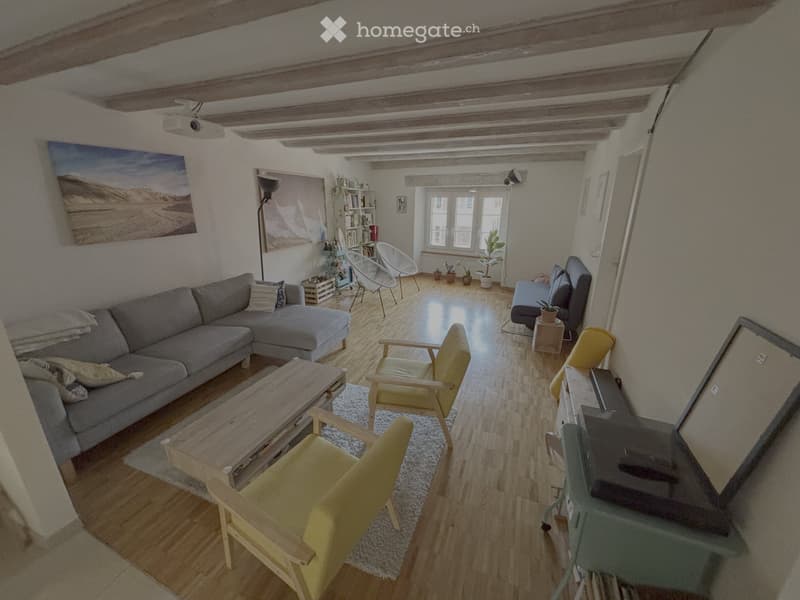 Bel appartement avec jardin à Auvernier (5)