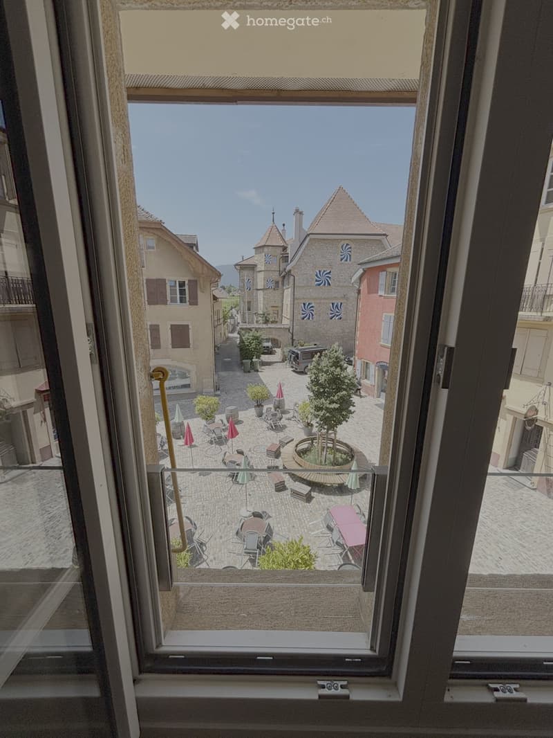 Bel appartement avec jardin à Auvernier (1)