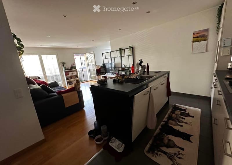 Bel Appartement de 3,5 pcs a louer , 1990.- tout compris (4)