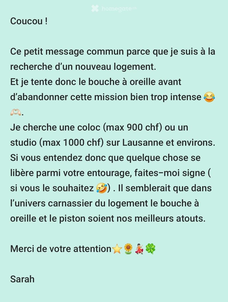 Recherche Studio OU Colocation (2)