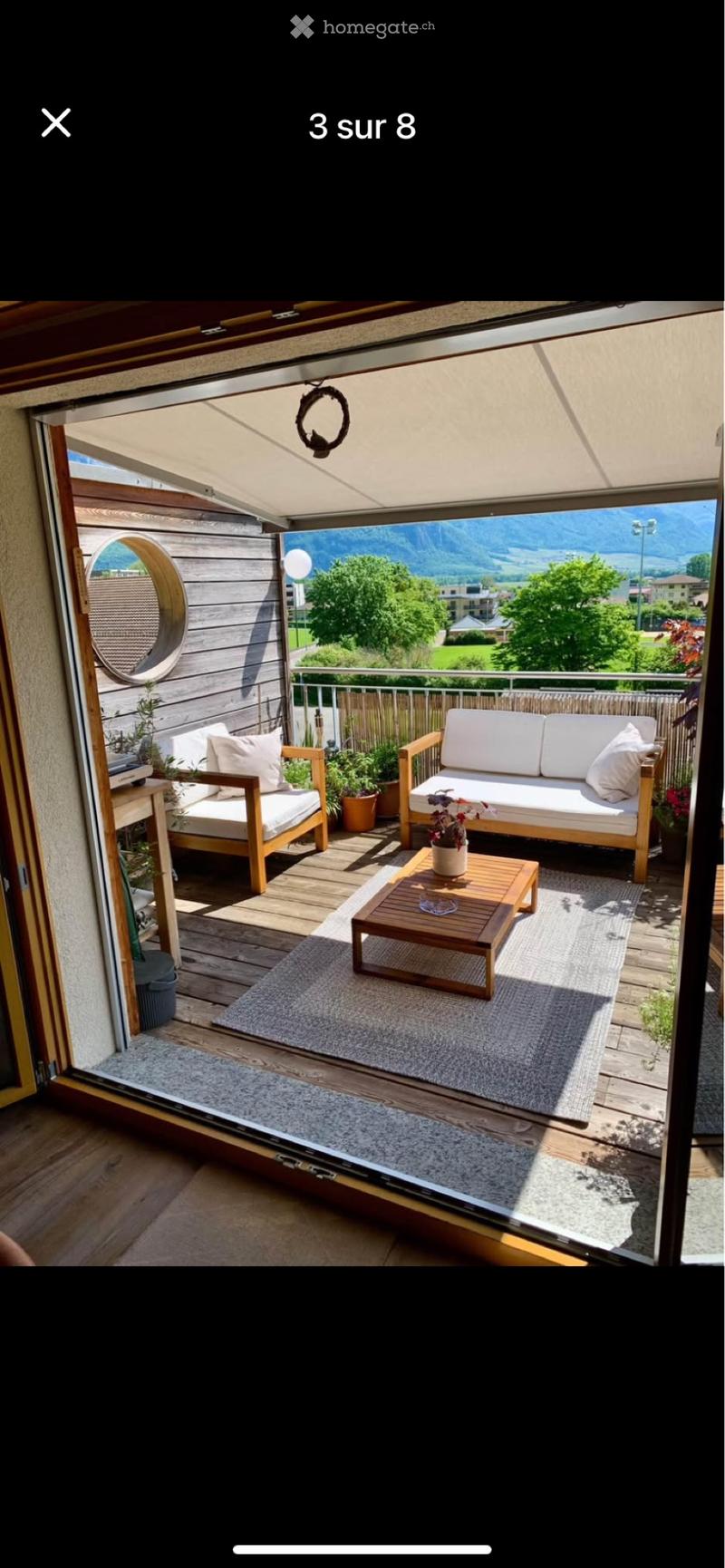 App 3,5 - terrasse 24 m2- duplex mezzanine- garage 2 pl. P (1)