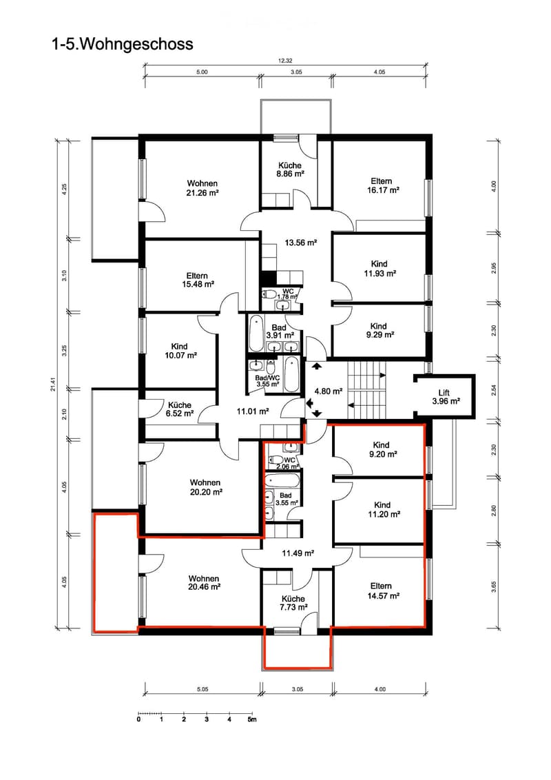 Günstige 4-Zimmerwohnung in attraktiver Wohnlage (11)