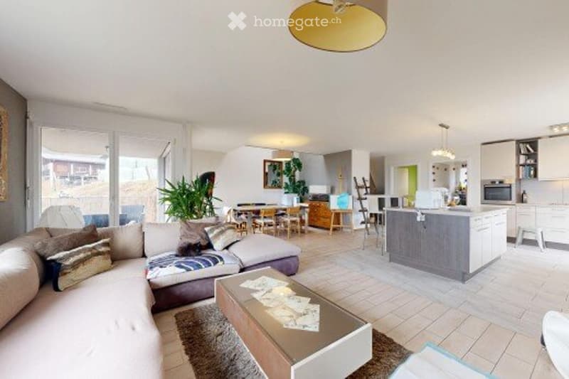 CHOËX S MONTHEY A LOUER  APP. FAMILIAL 5 PIECES MINERGIE VUE (2)