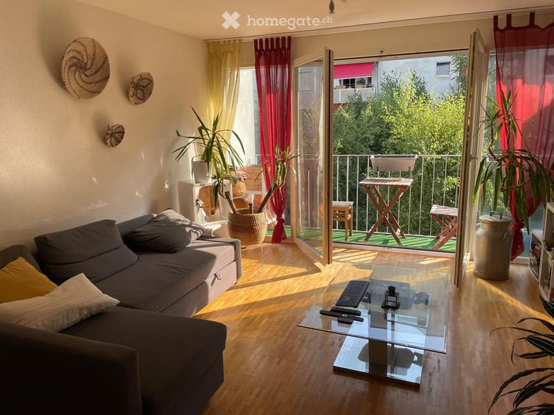 Chambre meublée de 14m2 à Fribourg en collocation (2)